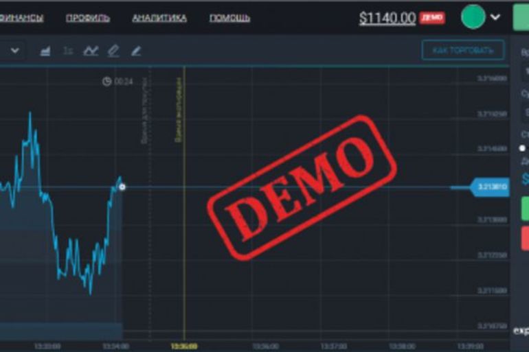 Бинарные опционы онлайн демо, без регистрации