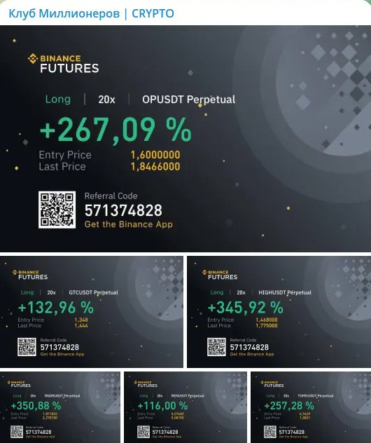 Сигналы на проекте Barsov Crypto