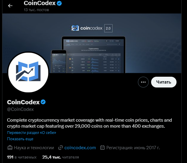 coincodex com